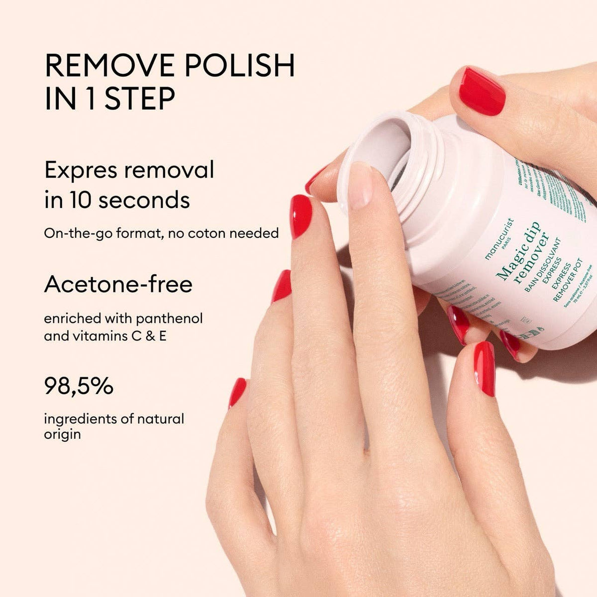 Manucurist - Magic Dip Remover