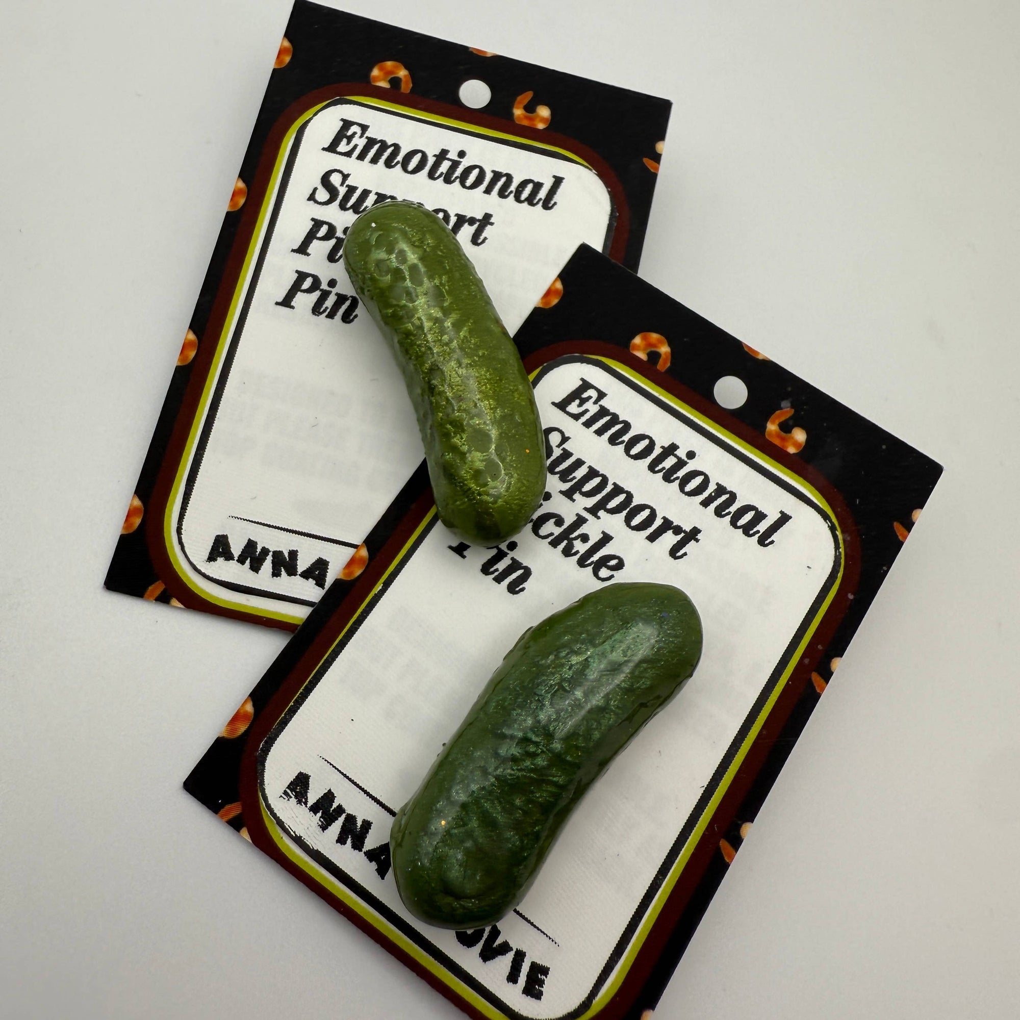Anna Chovie - Pickle Novelty Lapel Pin