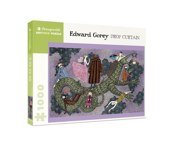 Edward Gorey - Drop Curtain 1000-Piece Jigsaw Puzzle