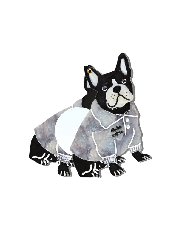 Solar Eclipse - Compact Mirror - Preppy Puppy
