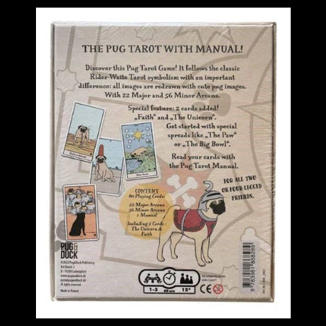 Pug Tarot & Booklet