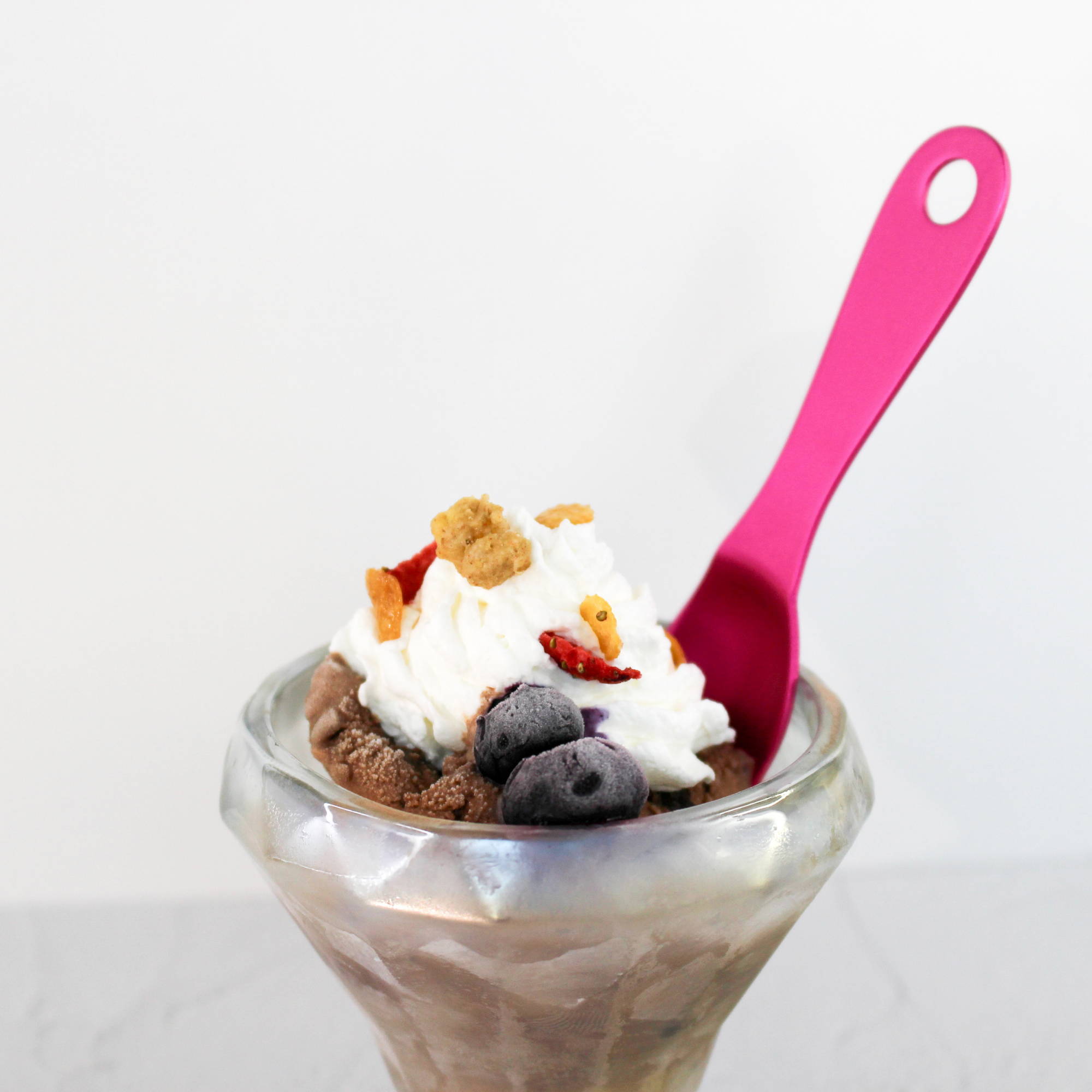 Enjoy-The-Best Ice Cream Spoon - Silver