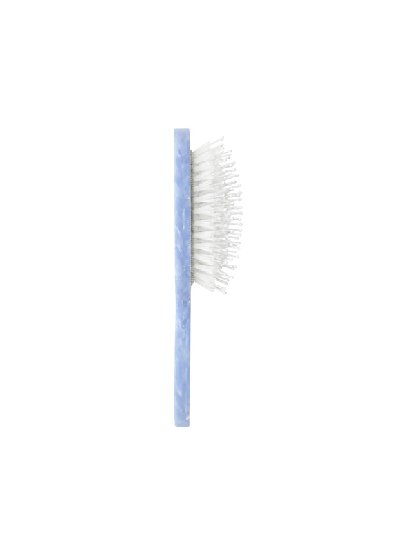 Solar Eclipse - Handbag Hero Hair Brush - Sakura Blossom - Cool Blue