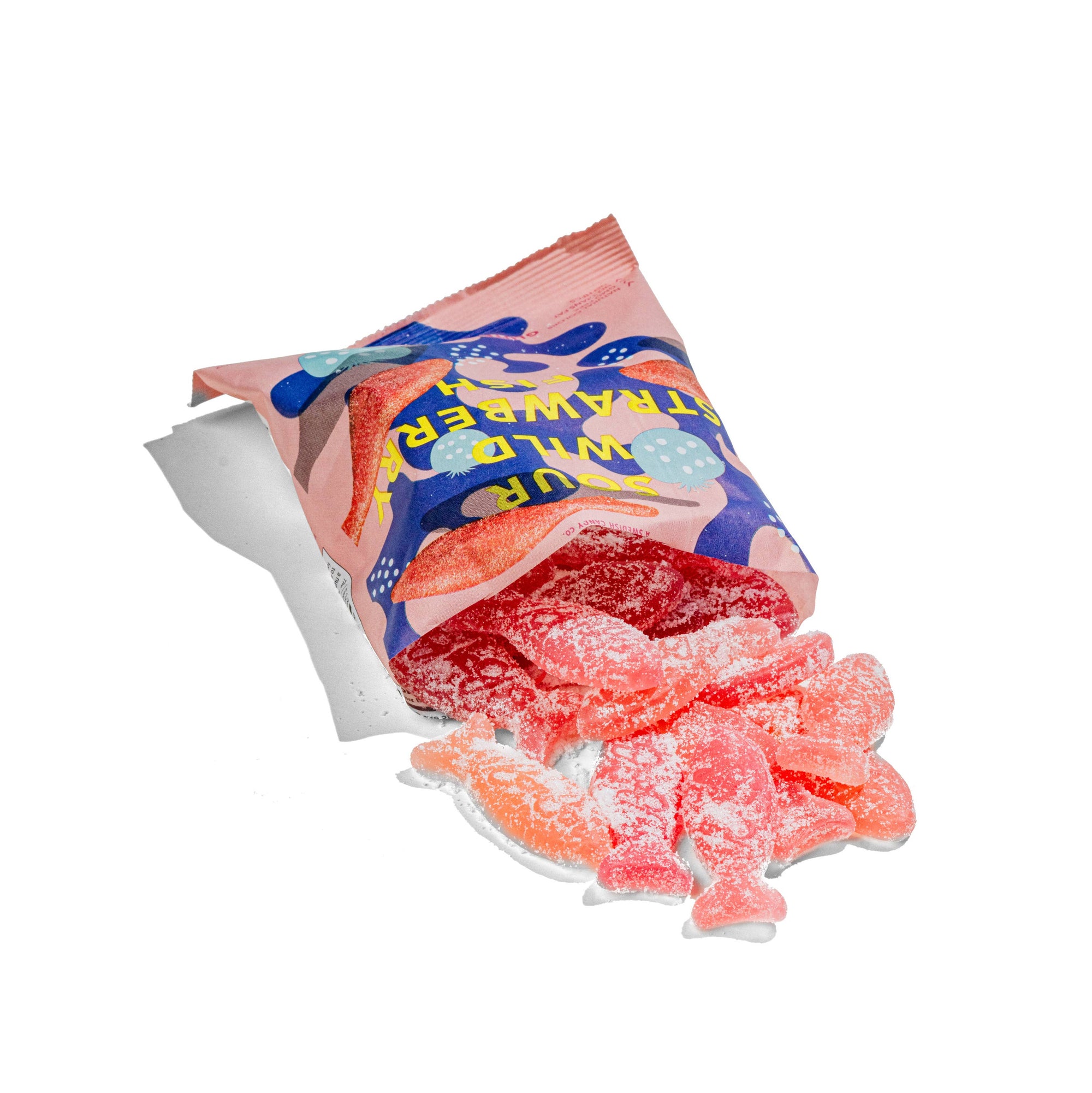 BonBon - Swedish Candy - Sour Wild Strawberry Fish