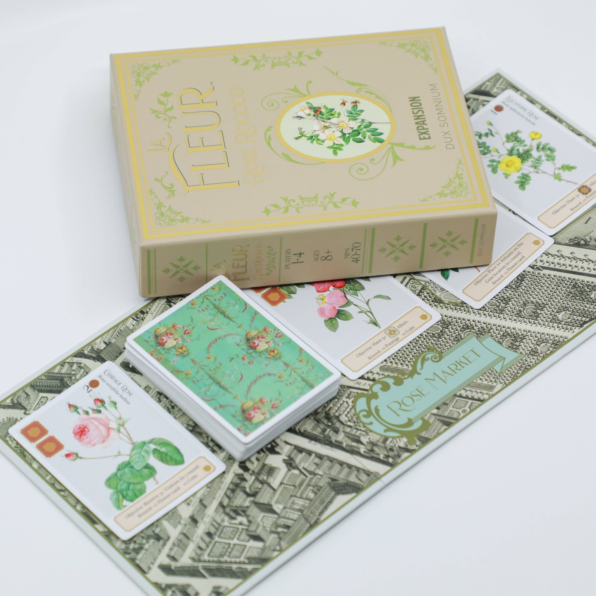 La Fleur - Board Game - Rose Rococo Expansion