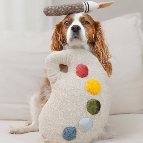 Lambwolf Collective- Cuddle + Squeaky Enrichment Dog Toy - Color Palette Set