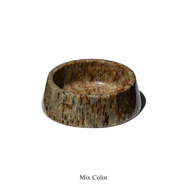 Puebco - Marble Pet Bowl