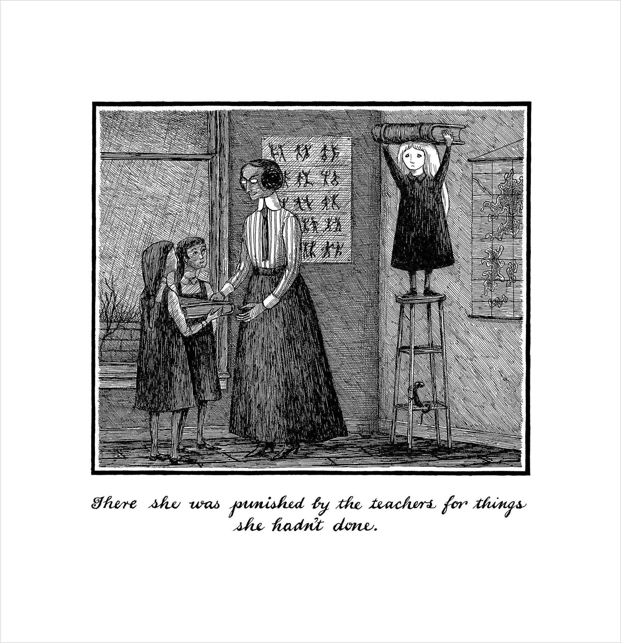 Pomegranate - The Hapless Child Zine - Edward Gorey