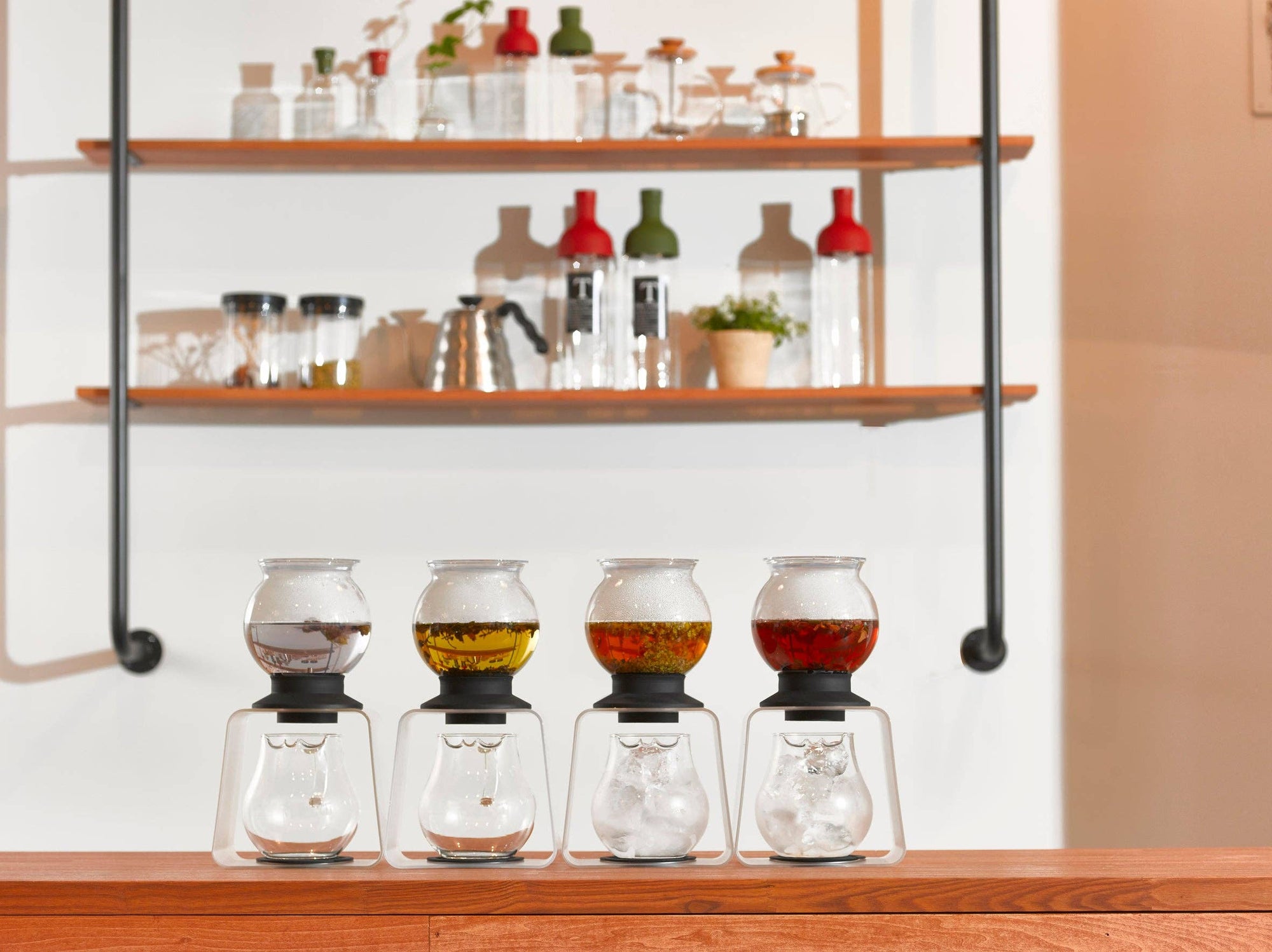 Hario - Largo Tea Dripper Stand Set - 800 mL