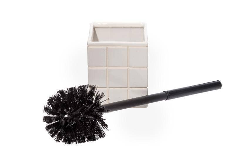 Puebco - CERAMIC BATH ENSEMBLE TOILET BRUSH