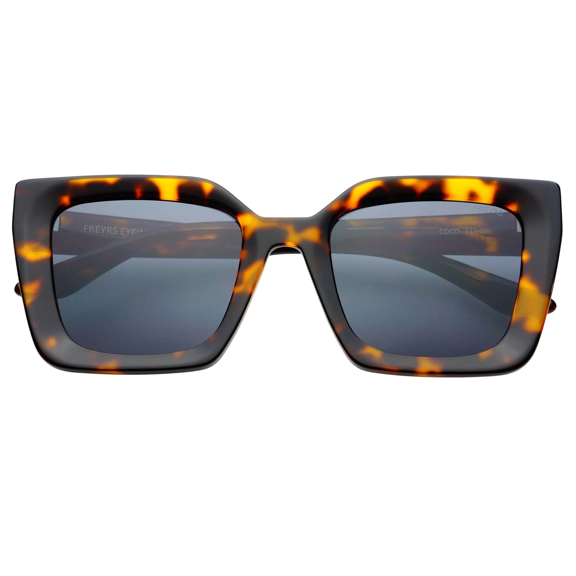 FREYRS Eyewear - Coco Sunglasses- Tortoise / Gray