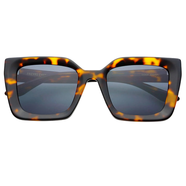 FREYRS - Coco Sunglasses - Tortoise / Gray