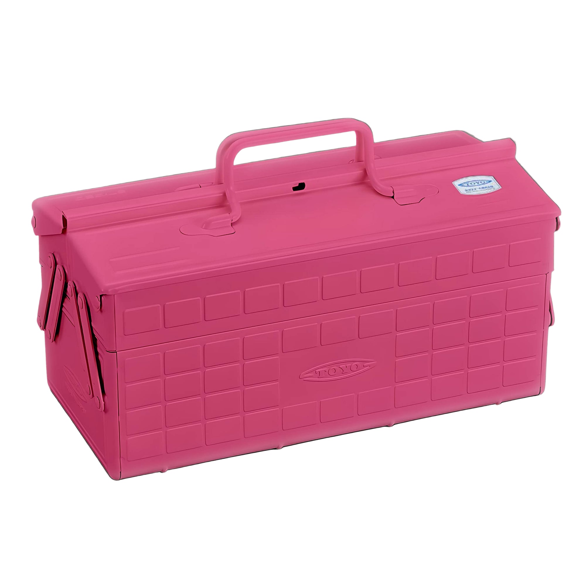 Toyo - Steel Cantilever Tool Box ST-350 - Shocking Pink