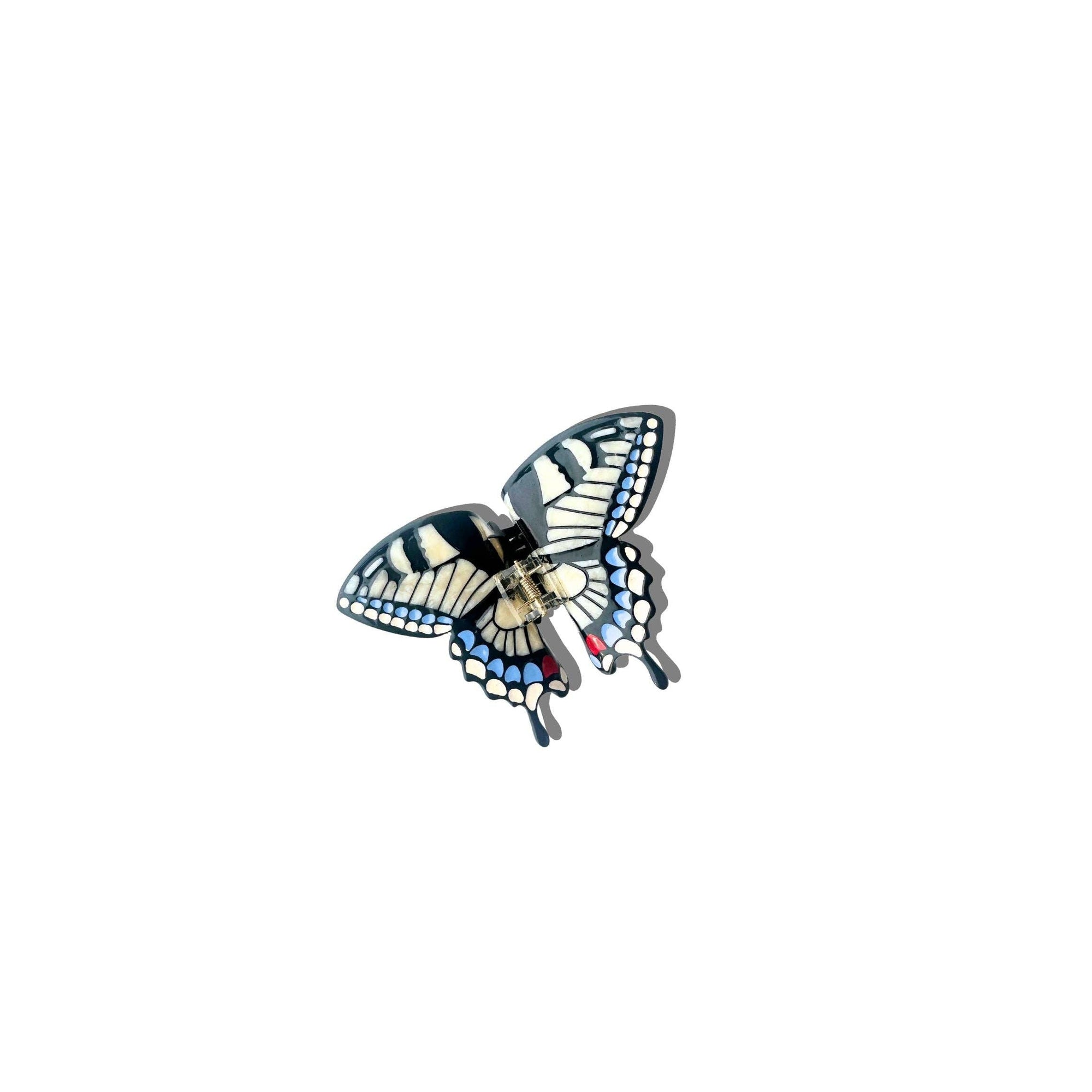 Solar Eclipse - Mini Claw Clip - Swallowtail Butterfly