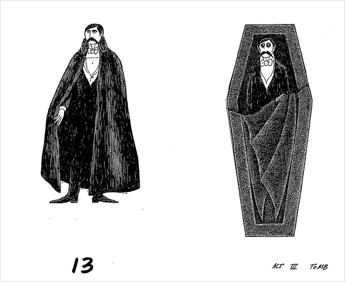 Edward Gorey's Dracula: A Toy Theatre