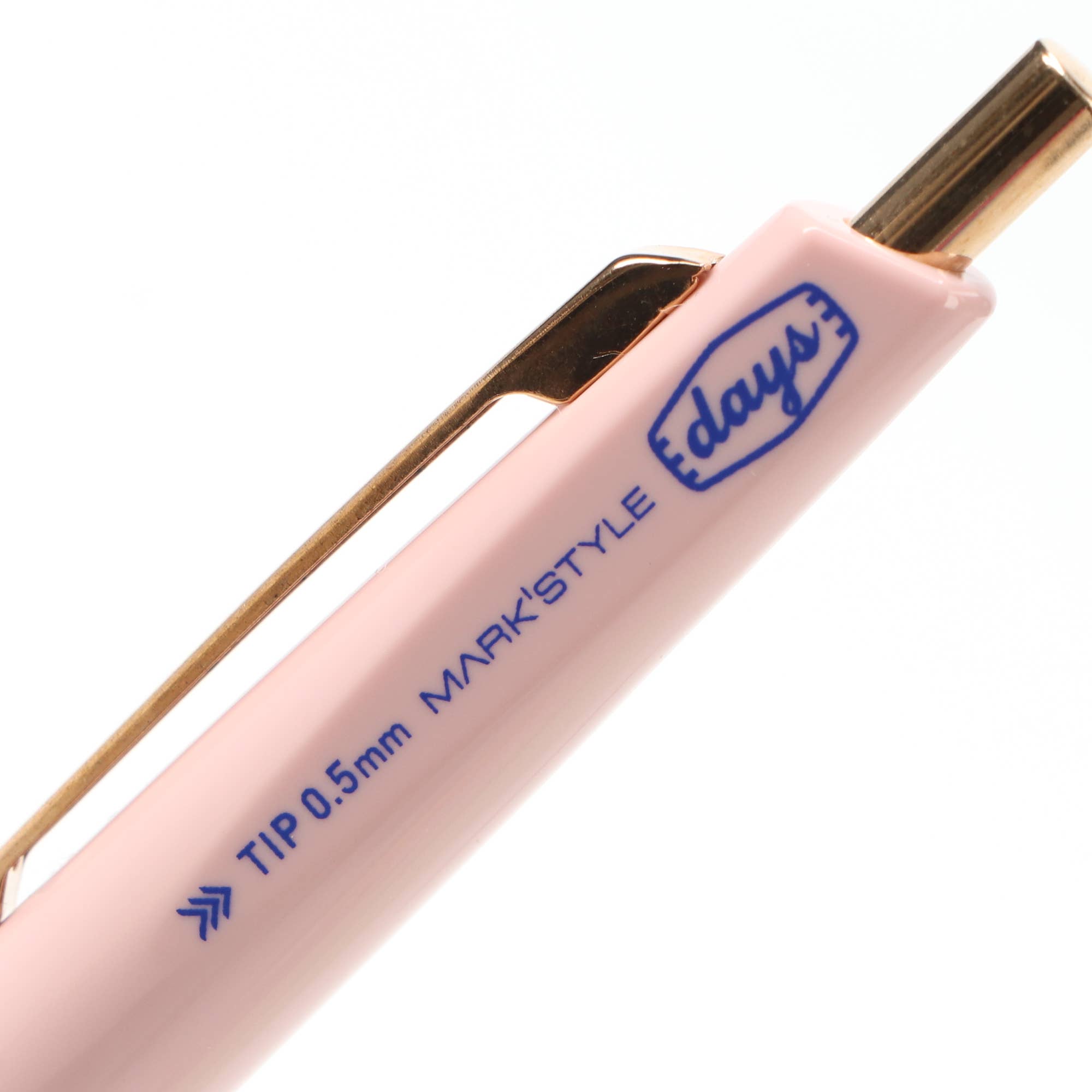 MARK'STYLE - Mach Ballpoint Pen - 0.5mm Black Oil-based ink - Green-White