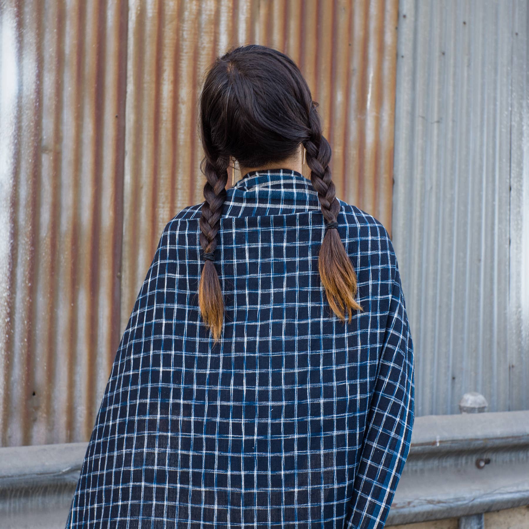 Cowboy Scarf in Bodie Blue