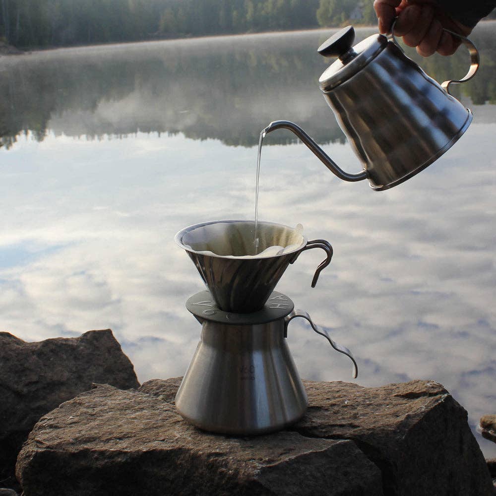 Hario Outdoor - V60 Metal Coffee Server 500mL