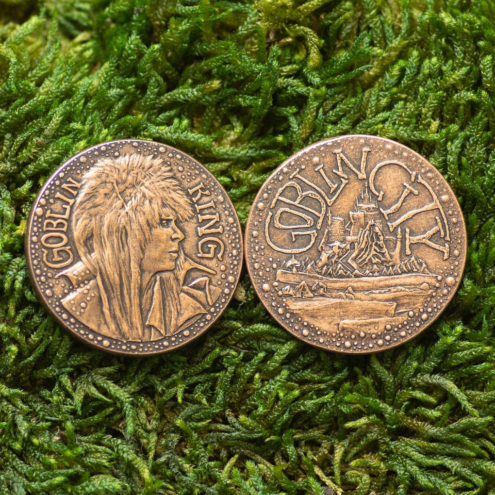 Labyrinth - Goblin King and Goblin City Copper Coin