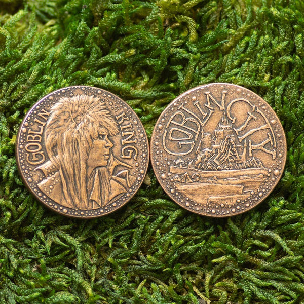 Labyrinth - Goblin King and Goblin City Copper Coin