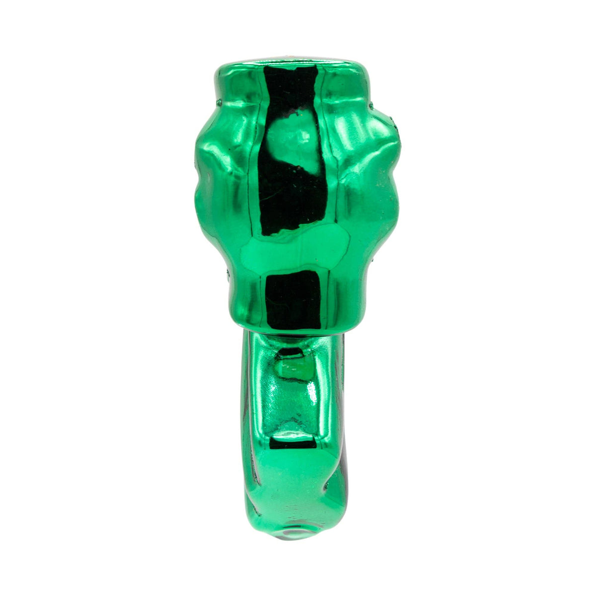 Green Bow - Glass Ornament