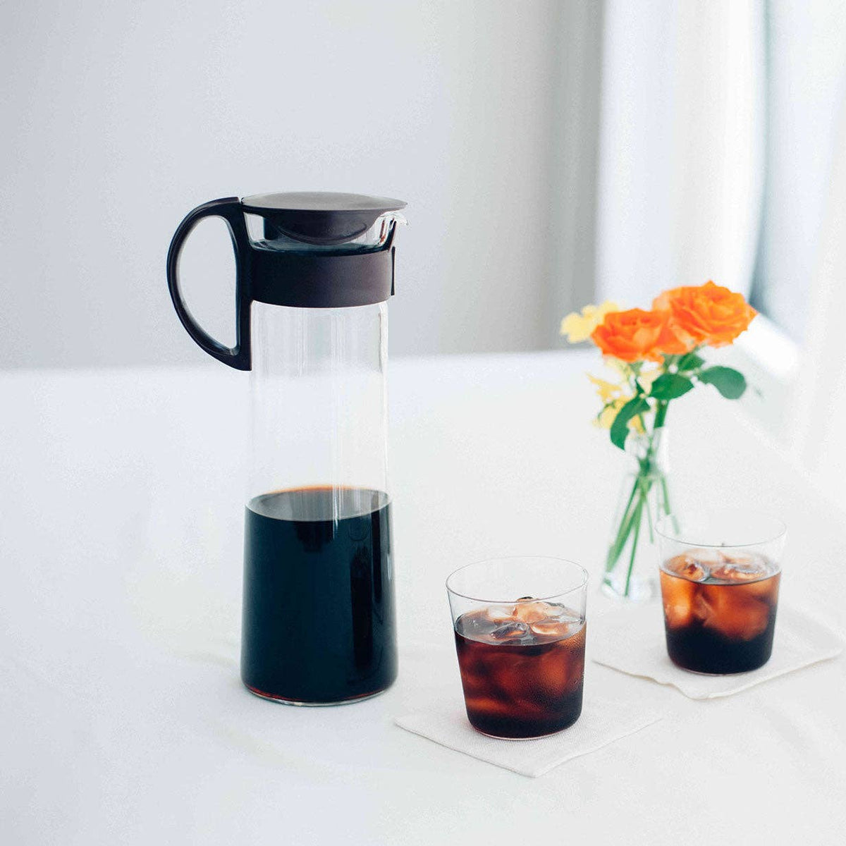 Hario - "Mizudashi" Cold Brew Coffee Maker:1000mL - Black