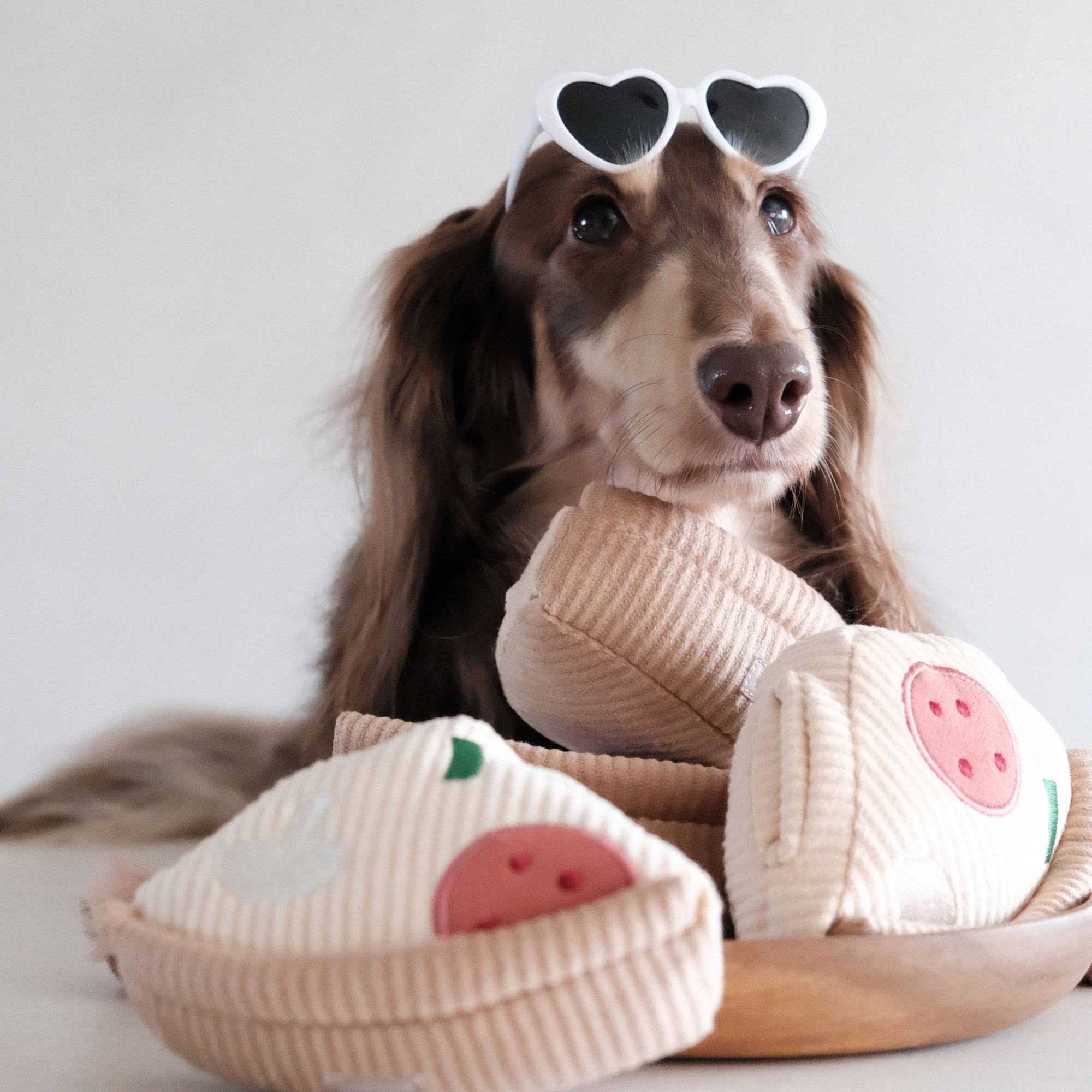 Lambwolf Collective - Enrichment Dog Toy - Deep Dish Pizza
