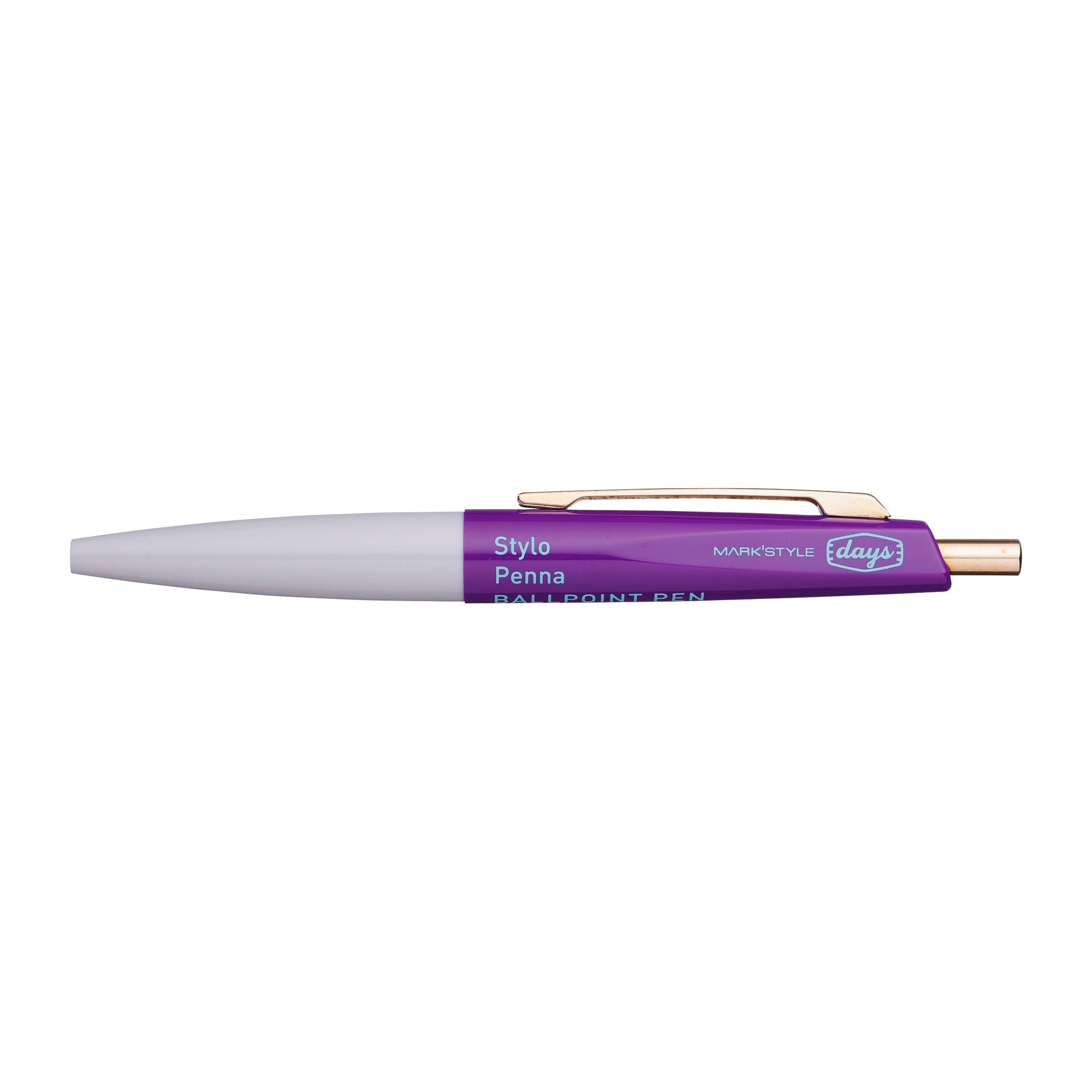 MARK'STYLE - Mini Ball Ink Pen - Beige-Mint