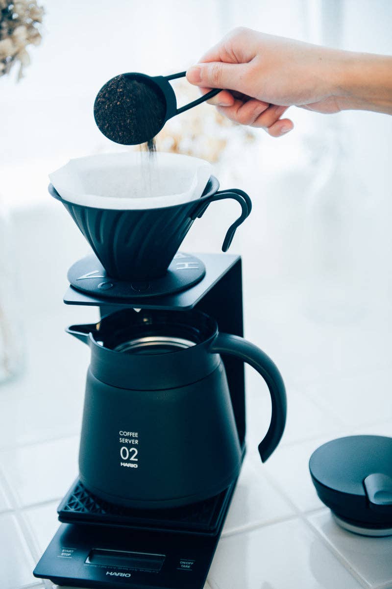 HARIO USA - V60 Metal Coffee Dripper 02: Matte Black