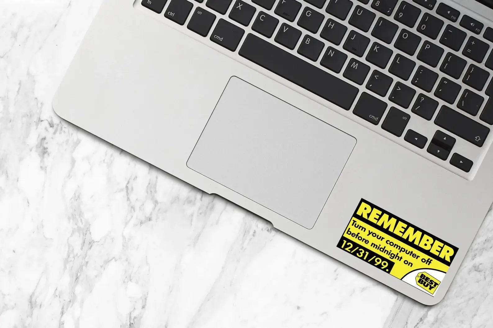 Y2K Bug Sticker - Remember to Turn Off Computer - Best Buy