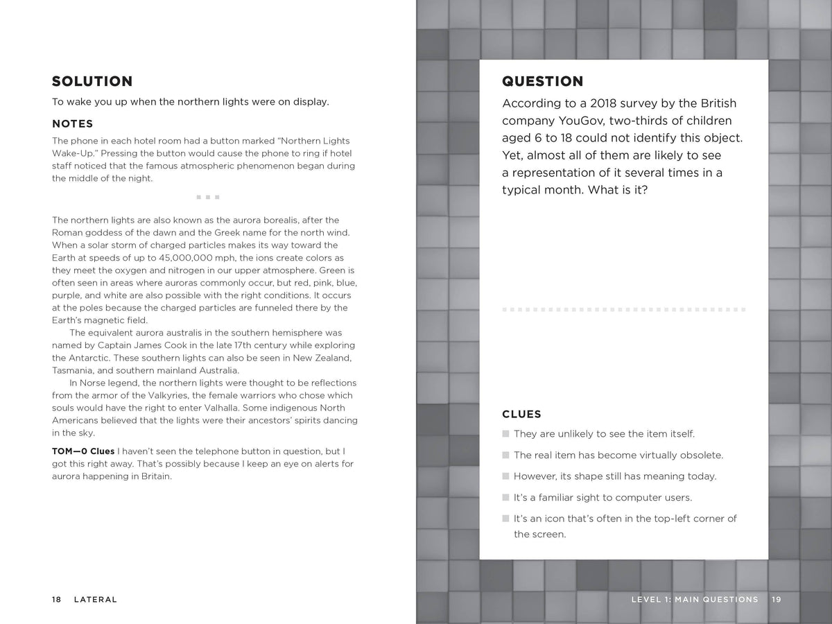 Lateral: Wonderful Answers to Weird Questions by Tom Scott & David Bodycombe