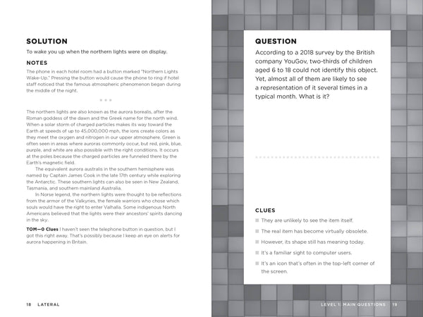 Lateral: Wonderful Answers to Weird Questions by Tom Scott & David Bodycombe