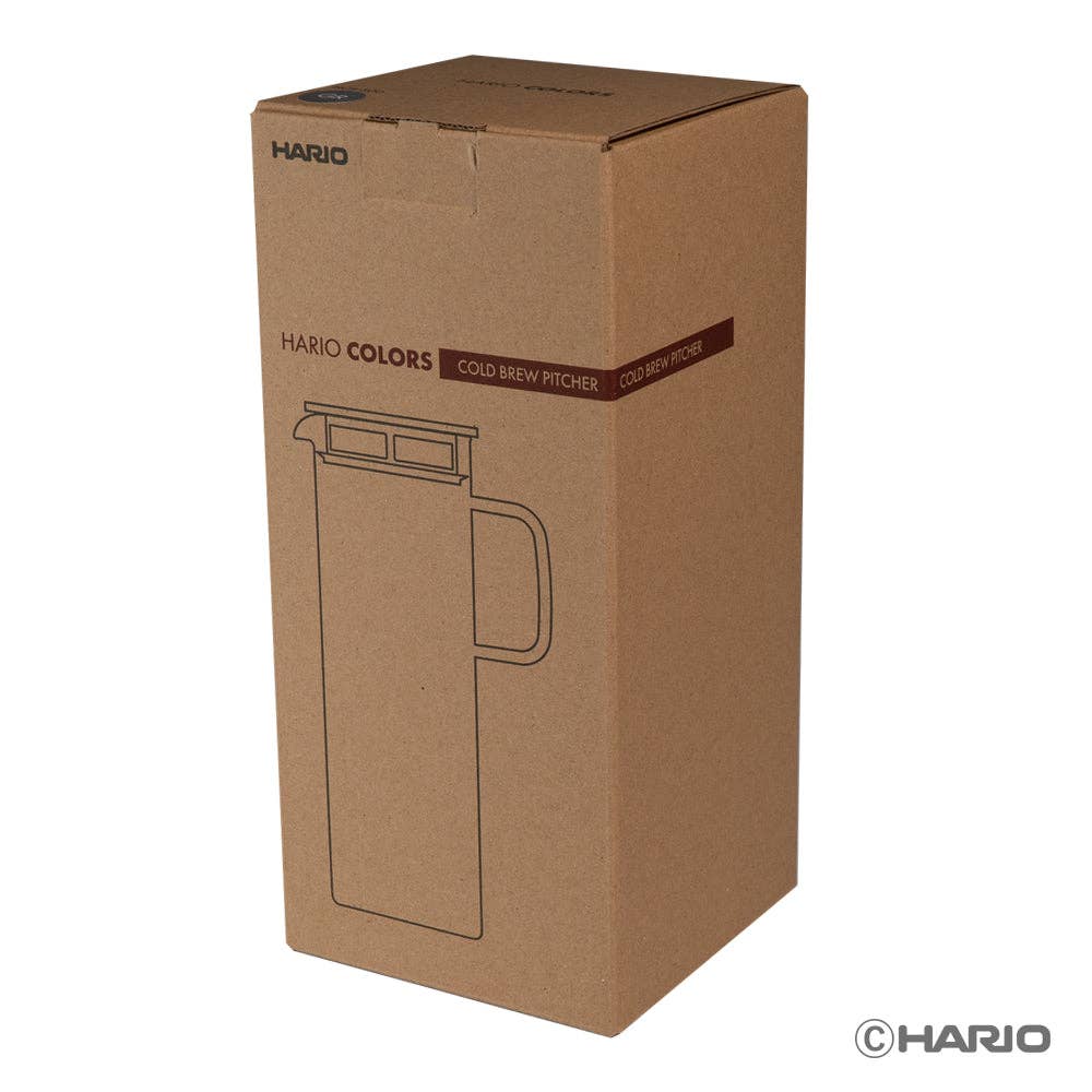 Hario - Colors Glass Series - Cold Brew Pitcher 800mL: Grey