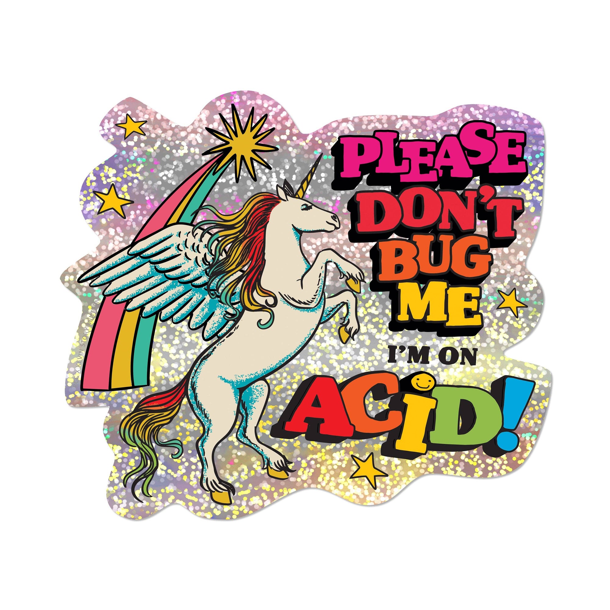 I'm on Acid - Sticker