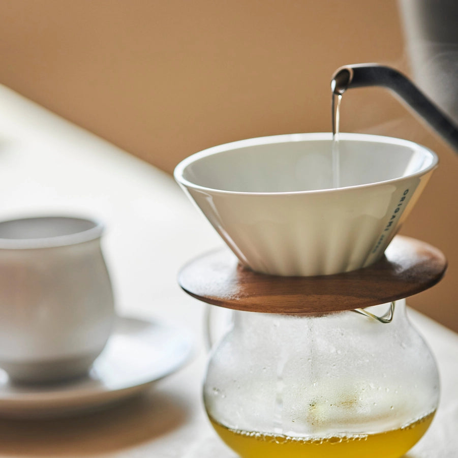 Origami - Tea Dripper - Matte Gray