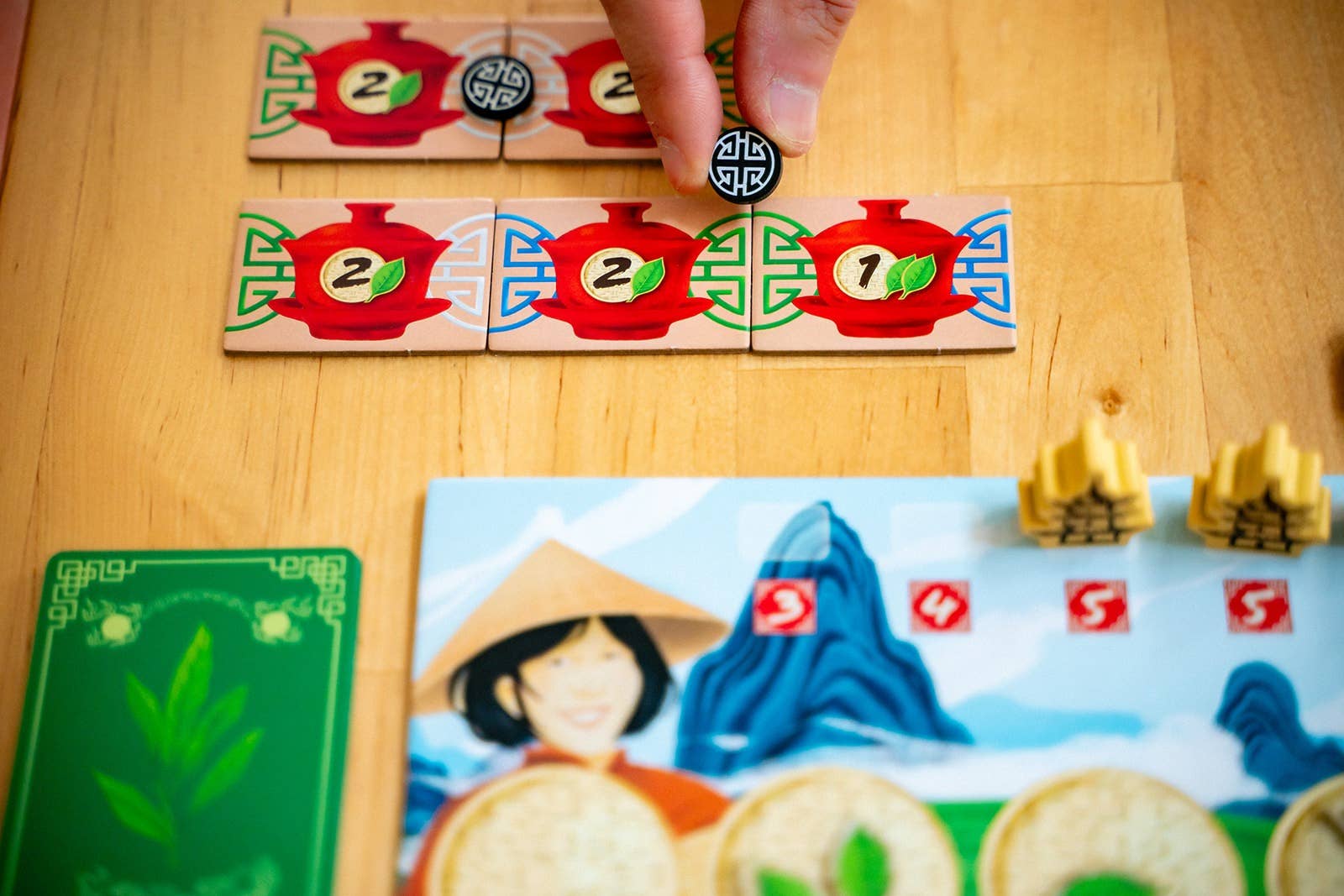 Capstone Games - Tea Garden: Base Game / 2, 3, 4 / 90 minutes