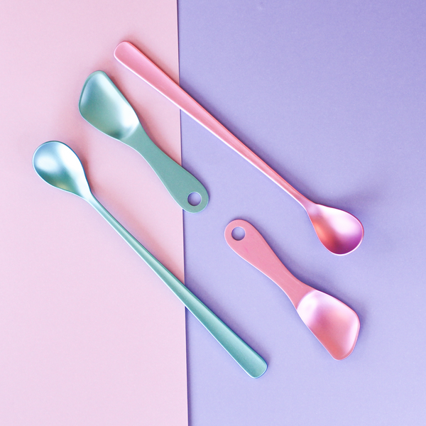 Enjoy-The-Best Ice Cream Spoon Matte - Matte Blue