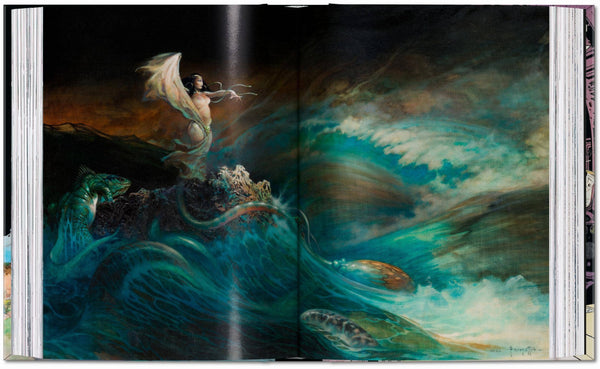 The Fantastic Worlds of Frank Frazetta - 45th Ed. (German, French, English)