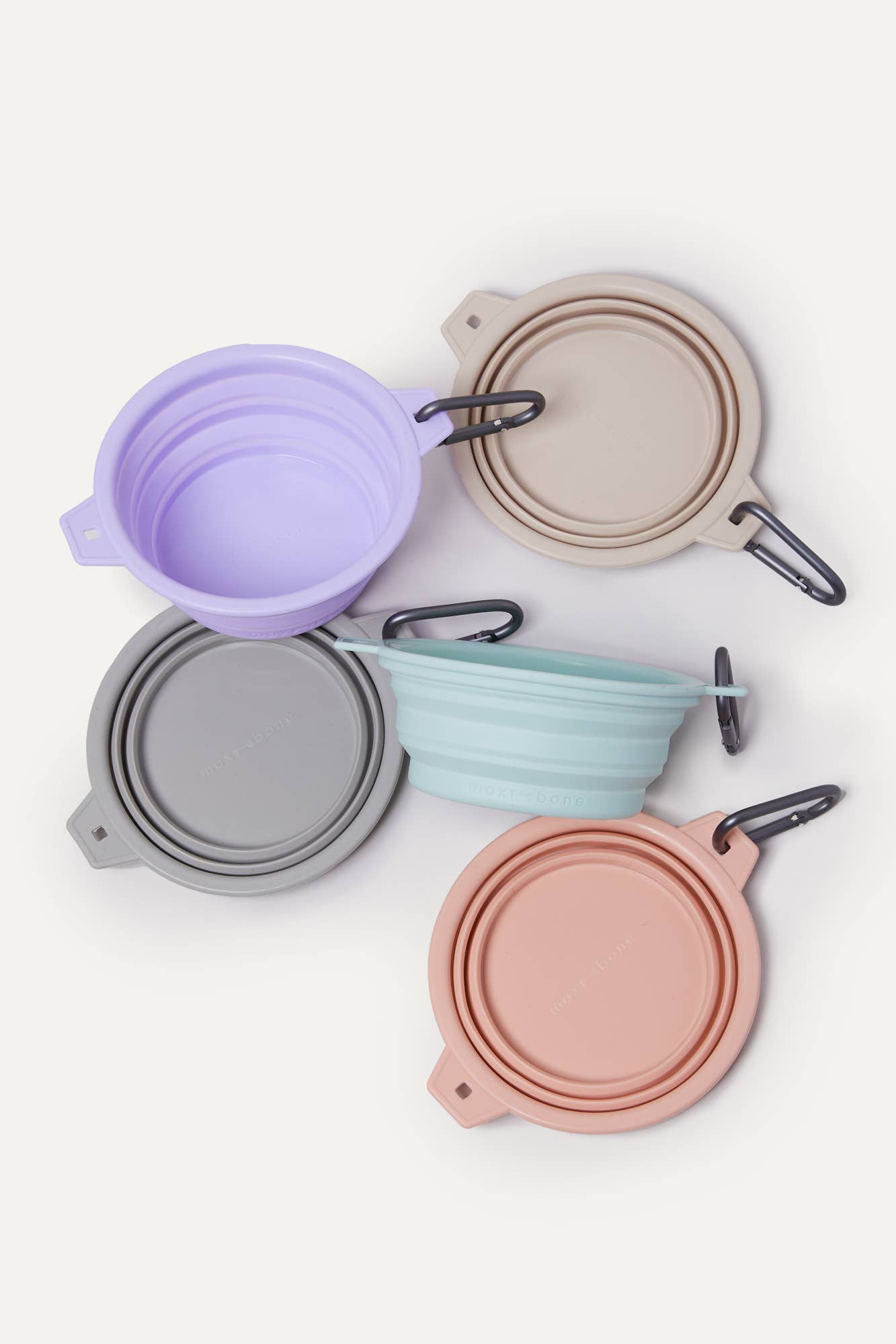 maxbone - Rubber Travel Bowl for Dogs: Lavander