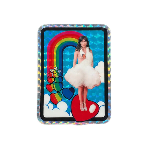 Red Carpet Swan - Bjork - Sticker
