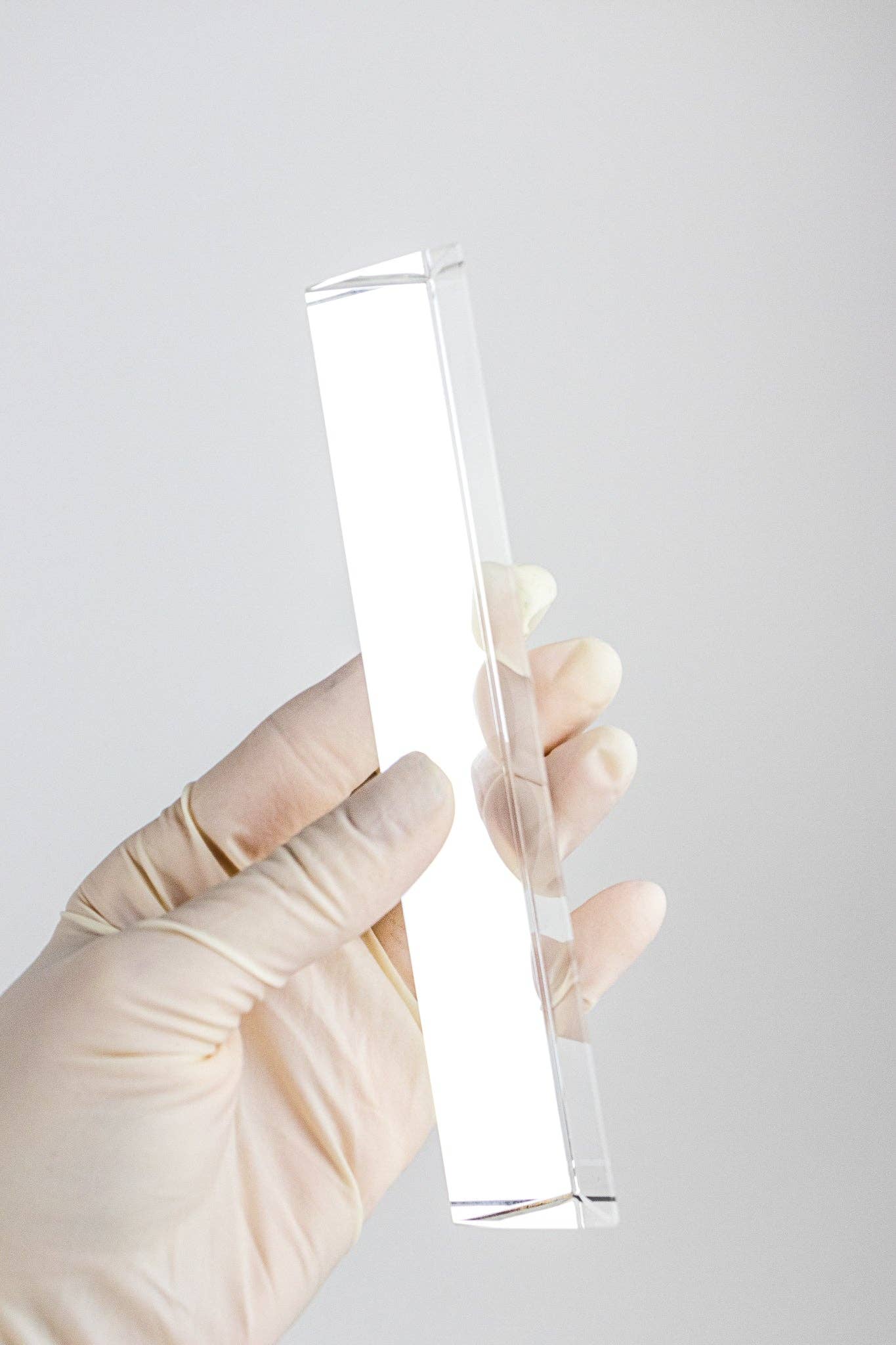 Laboratory Glass Prism - 6"