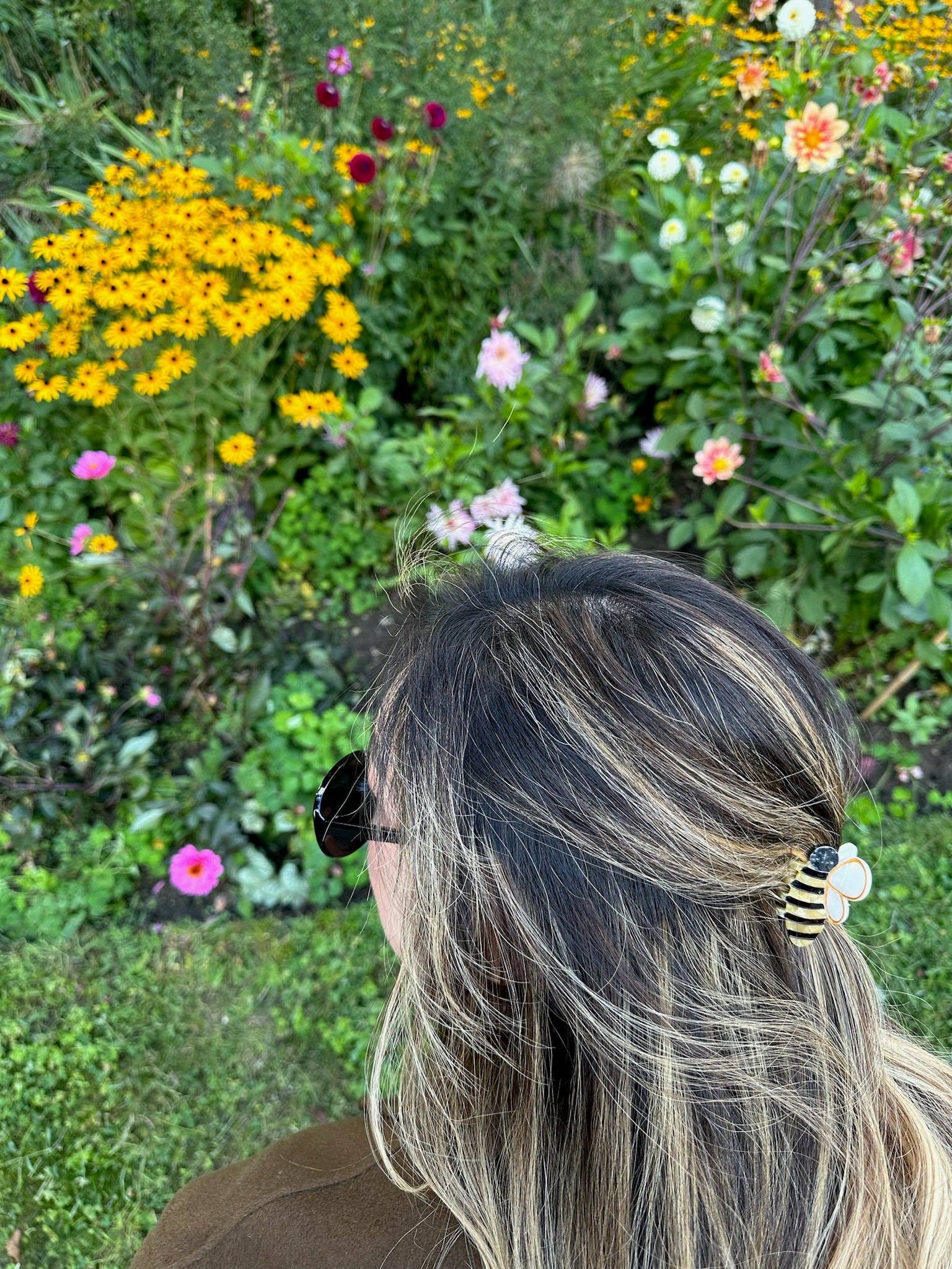 Solar Eclipse - Mini Bee Claw Hair Clip