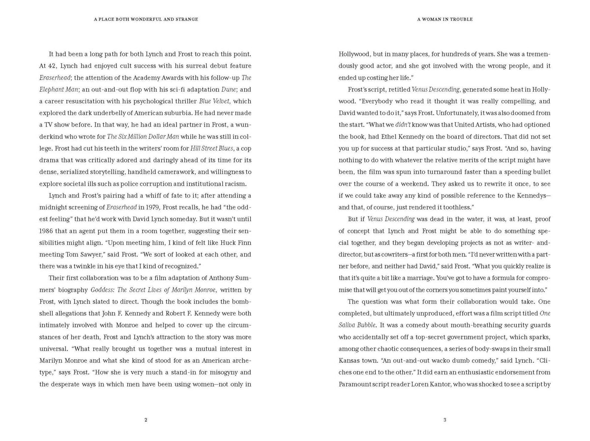 A Place Both Wonderful and Strange: The Extraordinary Untold History of Twin Peaks by Scott Meslow