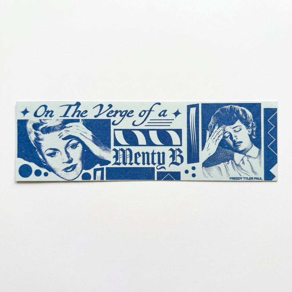 Freddy Tyler Paul - Bumper Sticker - 'Menty B'