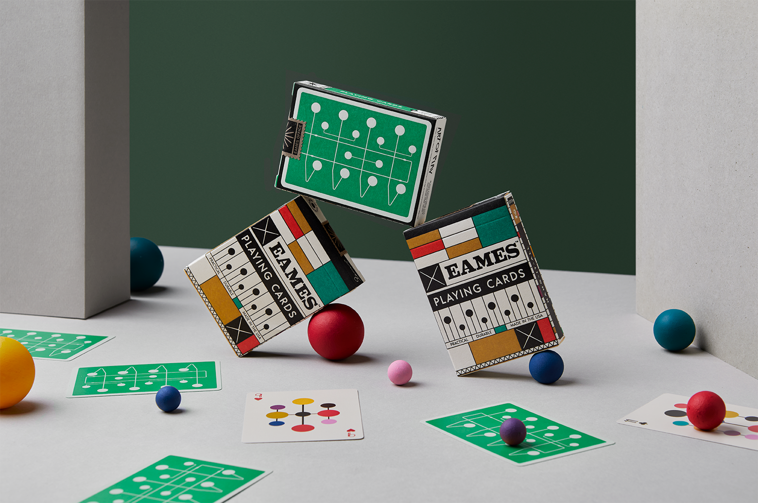 Eames "Hang-It-All" - Playing Cards