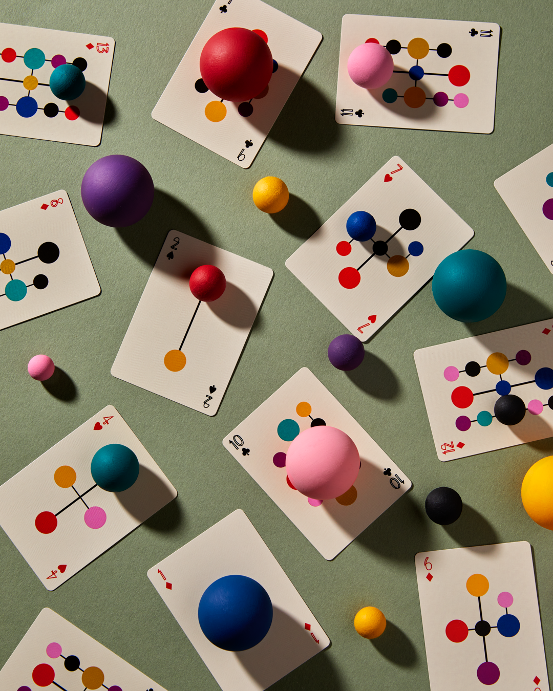 Eames "Hang-It-All" - Playing Cards