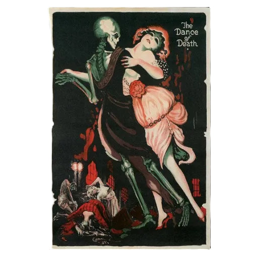 Dance of Death - Postcard