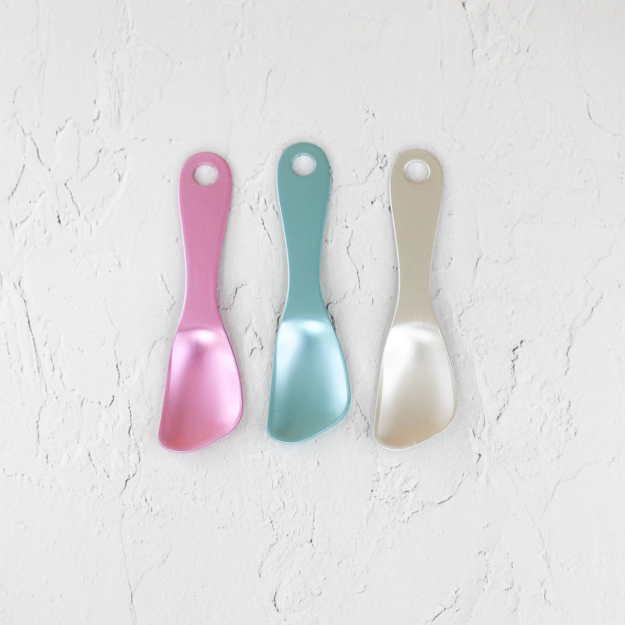 Enjoy-The-Best Ice Cream Spoon Matte - Matte Silver