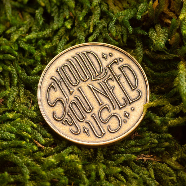 Labyrinth - Should You Need Us Bronze Friendship Token