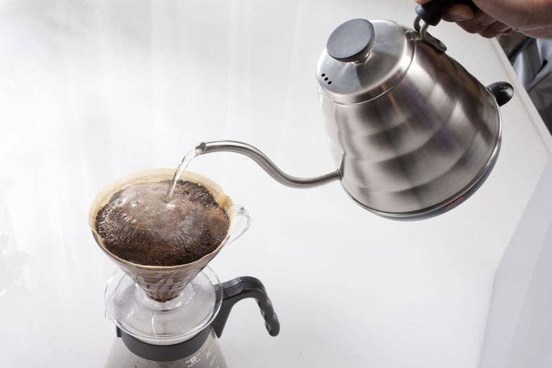 HARIO - V60 "Buono" Electric Drip Kettle - 800mL - Silver